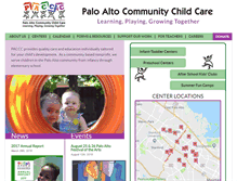 Tablet Screenshot of paccc.org